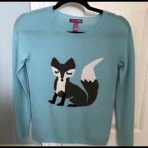 Aqua cashmere sweater-Bloomingdales